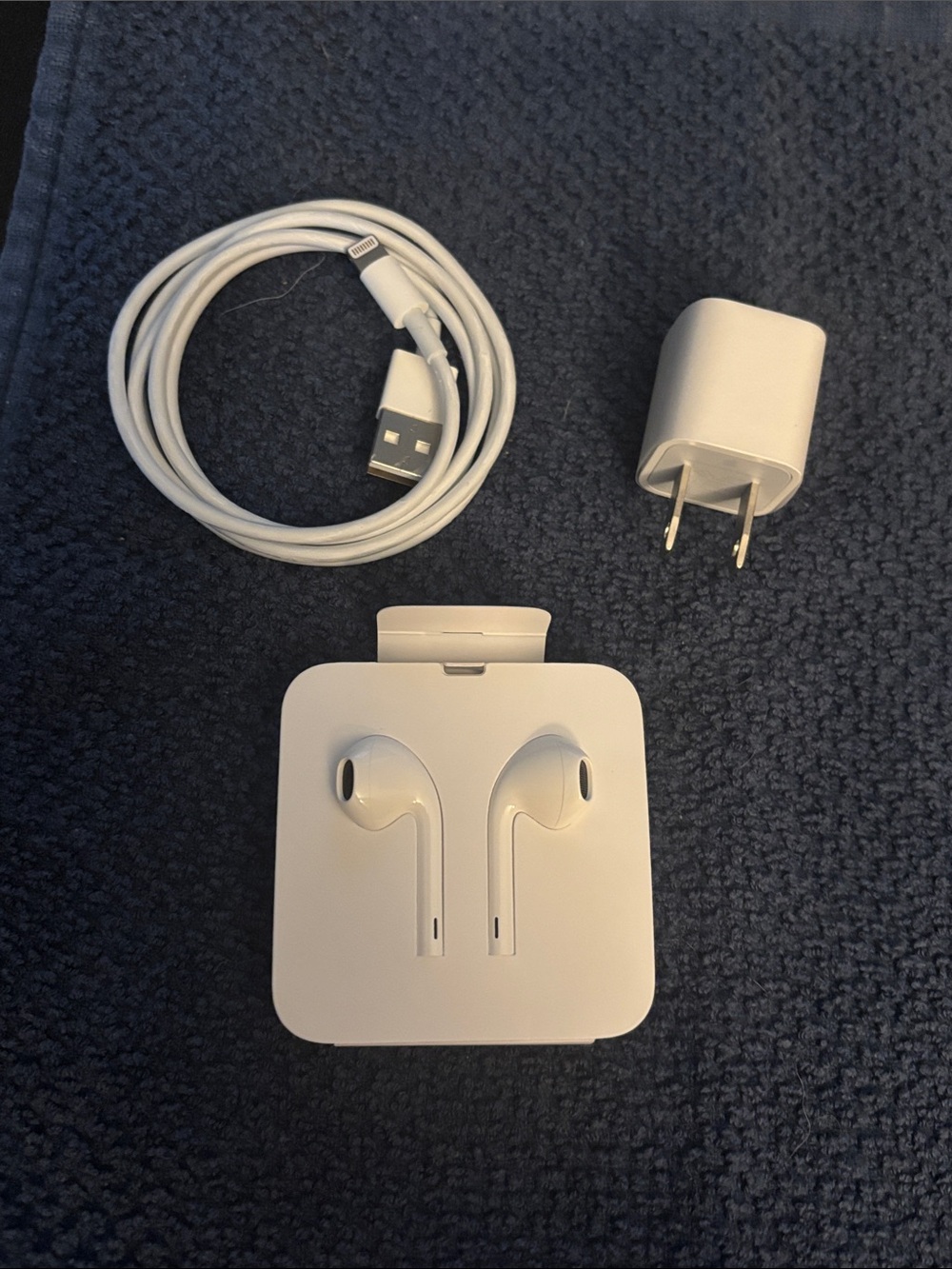 iPhone Charger and Earbuds Bundle